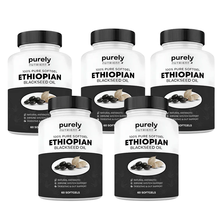 Purely Nutrient Ethiopian Black Seed Oil