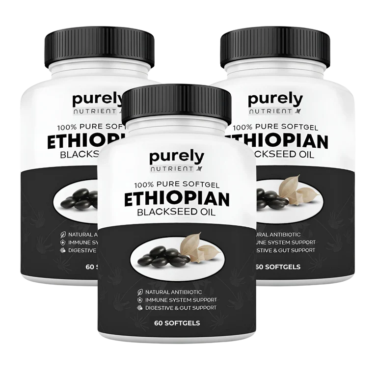 Purely Nutrient Ethiopian Black Seed Oil
