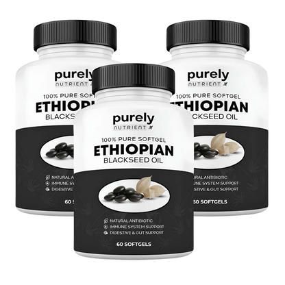 Purely Nutrient Ethiopian Black Seed Oil