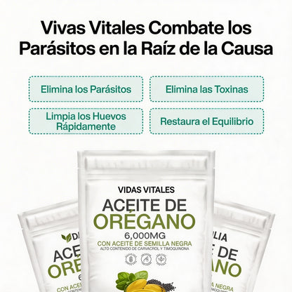 Cápsulas Blandas de Aceite de Orégano